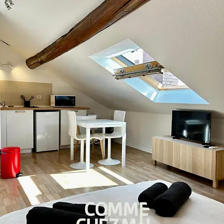 Appartement Studio, Le Petit Mika Avec Stationnement Gratuit Vandoeuvre-lès-Nancy