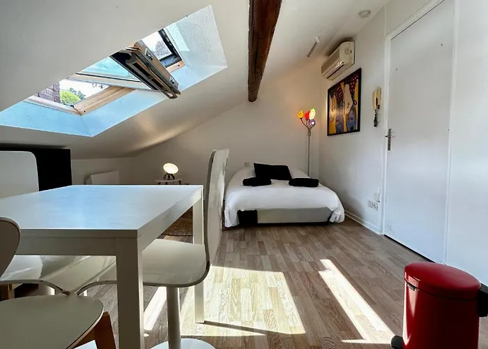 Studio, Le Petit Mika Avec Stationnement Gratuit * Vandoeuvre-lès-Nancy